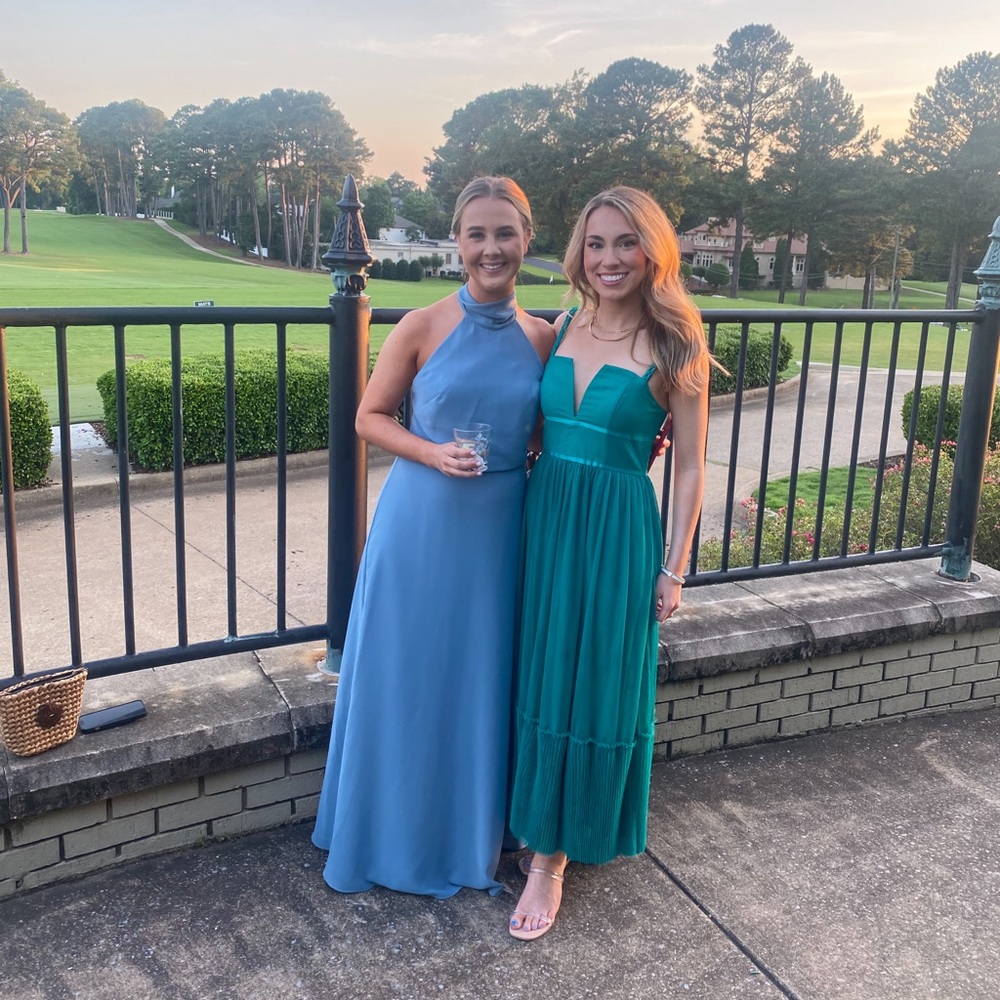 Teal Midi Dress from Anthropologie (Hutch) Size 2